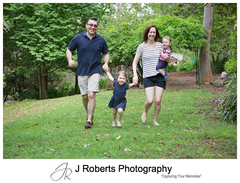 Family Portrait Photography Sydney on location in Family home North Turramurra House in the Bush